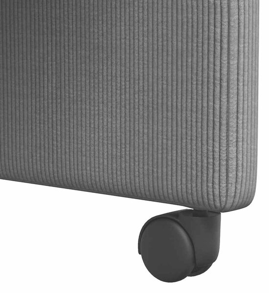 VidaXL Étkező Székek 2 pcs Sötétszürke 57 x 66 x 94 cm Bársony anyag