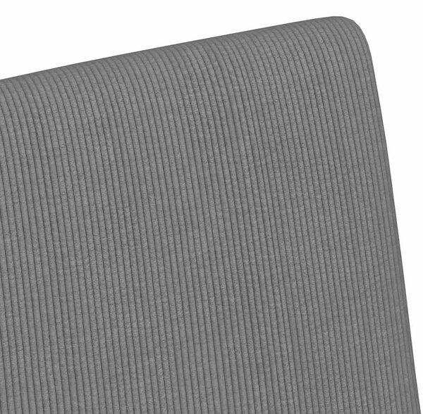VidaXL Étkező Székek 2 pcs Sötétszürke 57 x 66 x 94 cm Bársony anyag