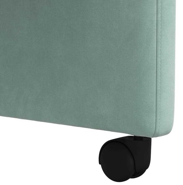 VidaXL Étkező Székek 2 pcs tengerzöld 58 x 65 x 98 cm Bársony