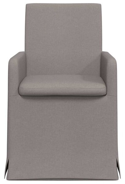 VidaXL Étkező Székek 2 pcs Tópszínű 57 x 67 x 95 cm szövet