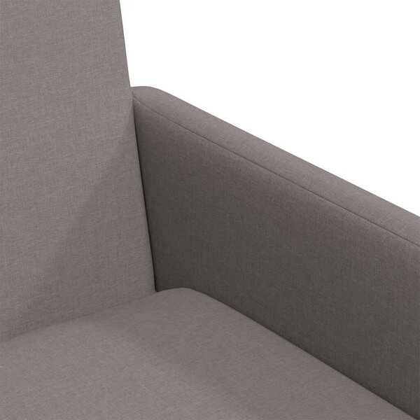 VidaXL Étkező Székek 2 pcs Tópszínű 57 x 67 x 95 cm szövet