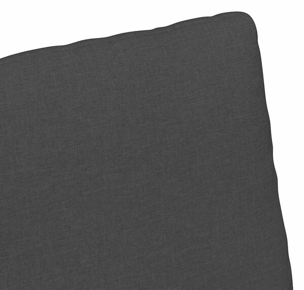 VidaXL Étkező Székek 2 pcs Fekete 57 x 67 x 98 cm szövet