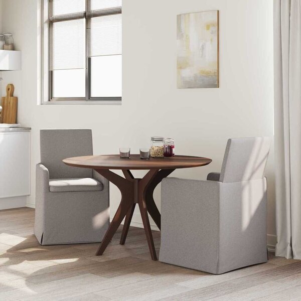 VidaXL Étkező Székek 2 pcs Tópszínű 57 x 67 x 95 cm szövet