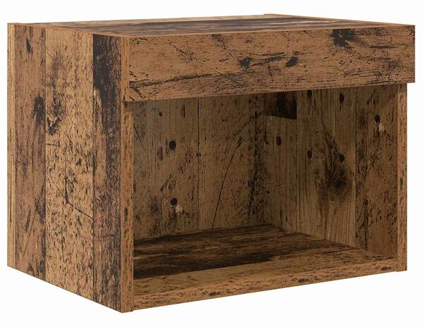 VidaXL TV Fali Egységek 5 pcs Fekete tölgy 60 x 30 x 30 cm Faanyag