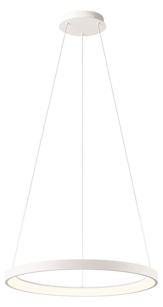 ICONIC minimál LED függőlámpa, matt fehér, 58 cm