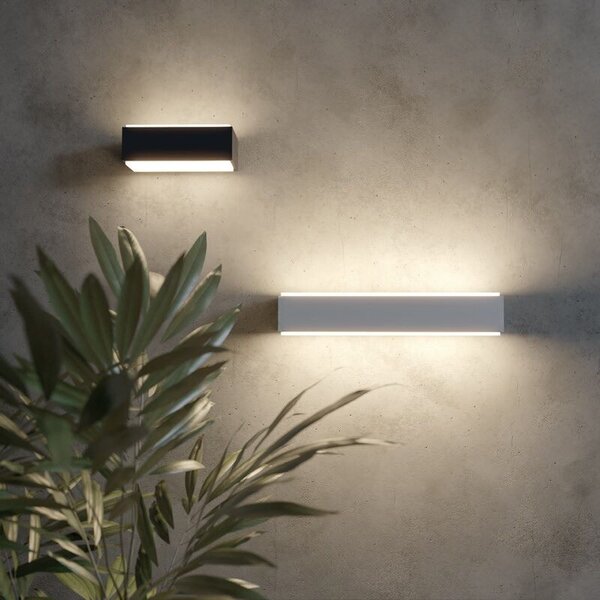 DASH LED kültéri falilámpa, fehér, 795lm