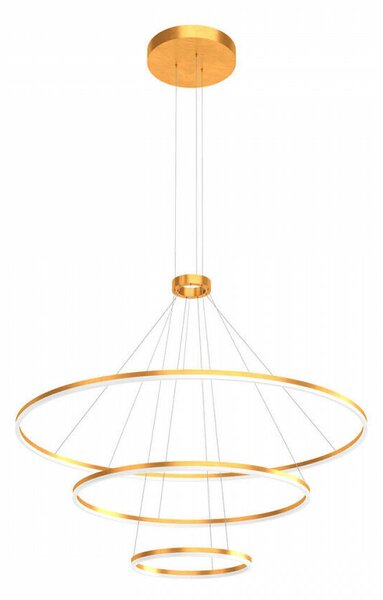 ORBIT LED csillár, bronz, opál, 40/80/120cm- TRIAC