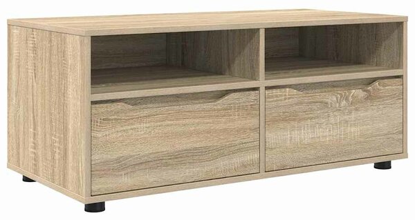 VidaXL TV szekrény fiókkal Sonoma tölgy 100 x 48 x 43 cm Faanyag