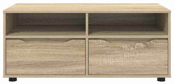 VidaXL TV szekrény fiókkal Sonoma tölgy 100 x 48 x 43 cm Faanyag