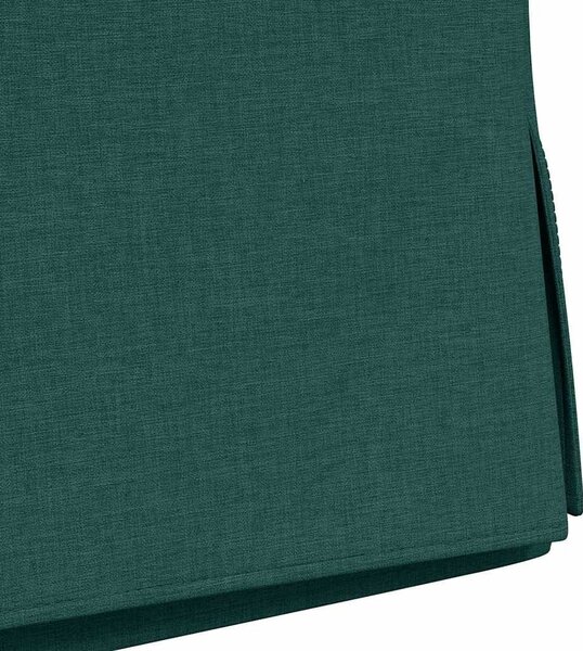 VidaXL Étkező Székek 2 pcs Sötétzöld 57 x 67 x 98 cm szövet