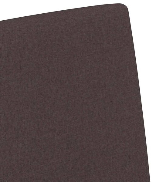 VidaXL Étkező Székek 2 pcs sötétbarna 57 x 67 x 95 cm szövet
