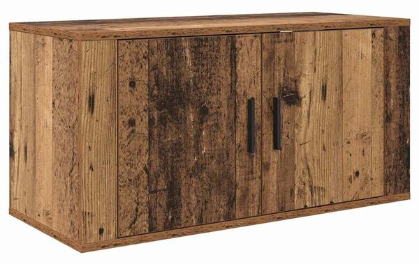 VidaXL Fali TV szekrény szett 3 pcs Öreg fa 80 x 34,5 x 40 cm Faanyag