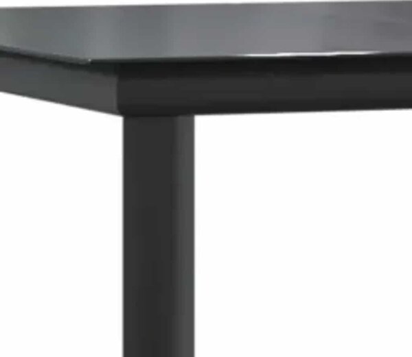 VidaXL 5 észes barna polyrattan üveg kerti étkezőgarnitúra párnával