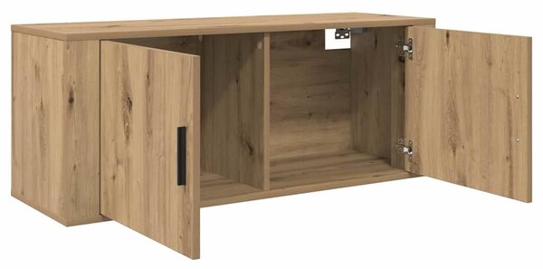 VidaXL Fali TV szekrény szett 2 pcs Artisan tölgy 100 x 34,5 x 40 cm
