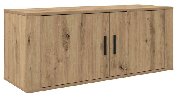 VidaXL Fali TV szekrény szett 2 pcs Artisan tölgy 100 x 34,5 x 40 cm