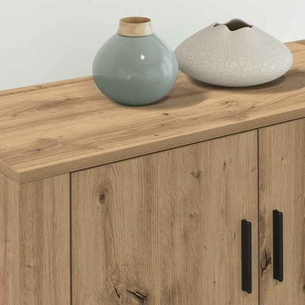 VidaXL Fali TV szekrény szett 3 pcs Artisan tölgy 80 x 34,5 x 40 cm