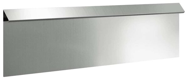 VidaXL Csiga kerítés 16 db 100 x 3,5 x 25 cm Horganyzott Acél Ezüst
