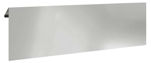 VidaXL Csiga kerítés 16 db 100 x 3,5 x 25 cm Horganyzott Acél Ezüst