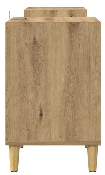 VidaXL TV szekrény Artisan tölgy 160 x 35 x 55 cm Faanyag