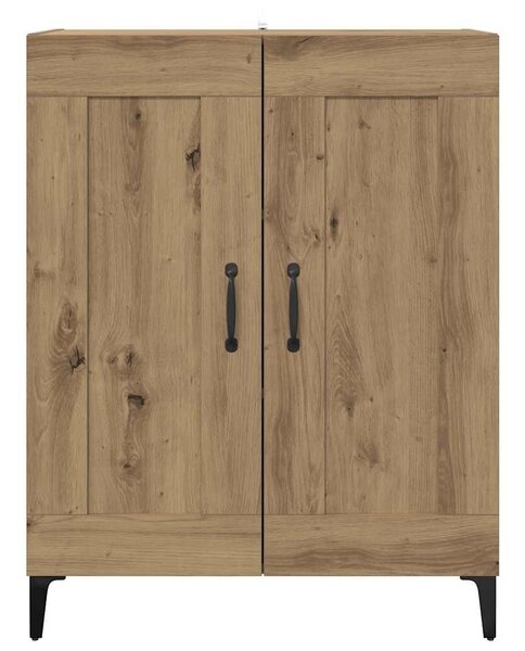 VidaXL Széf Artisan tölgy 69,5 x 34 x 90 cm Szerelt Fa