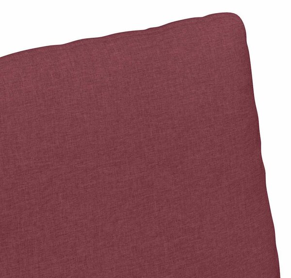 VidaXL Étkező Székek 2 pcs bordó 57 x 67 x 98 cm szövet