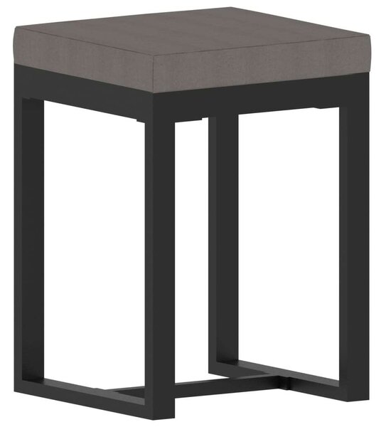 Polyrattan Kerti Ülőgarnitúra - 8 Személyes - Antracitszürke