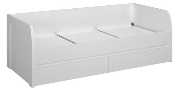Ágy 2S, 90x200 fehér, ERODIN