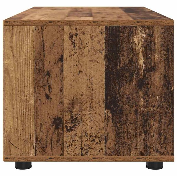 VidaXL TV szekrény fiókkal Öreg fa 100 x 48 x 43 cm Faanyag