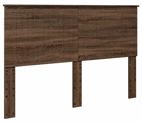 VidaXL Fejtámla fejtámlával Barna Tölgy 150 cm Faanyag