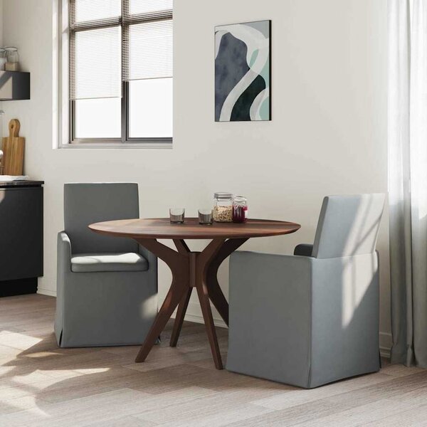 VidaXL Étkező Székek 2 pcs Sötétszürke 57 x 67 x 95 cm szövet