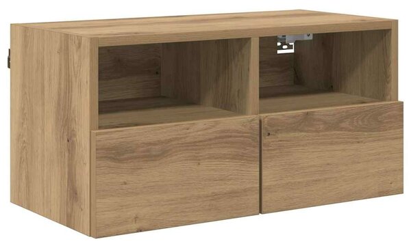 VidaXL TV Fali Egységek 4 pcs Artisan tölgy Faanyag