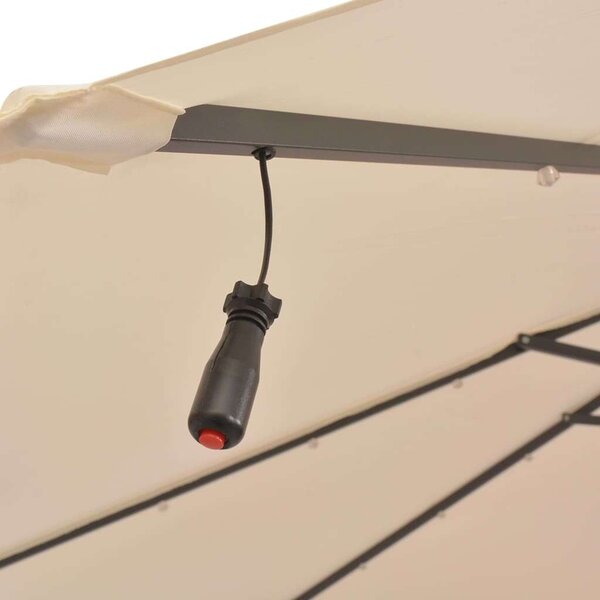 VidaXL Függő Napernyő - 300 cm - LED Világítással