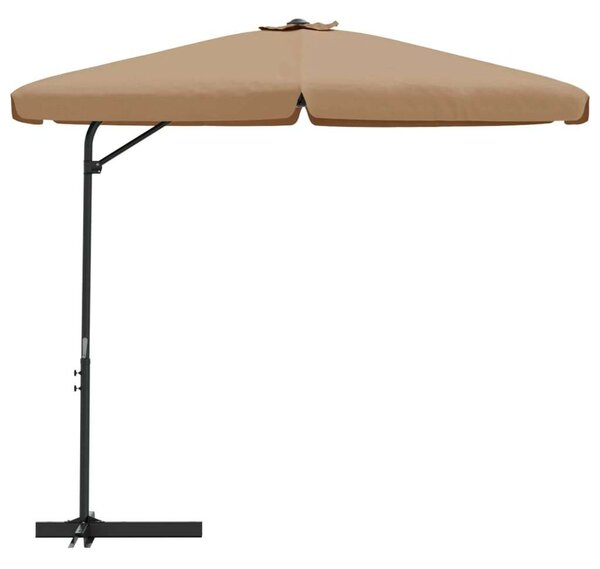 VidaXL Karos Napernyő - 300 cm - Bézs