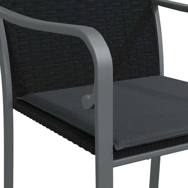 VidaXL Kertbútor Szett - 7 részes Polyrattan Étkezőgarnitúra