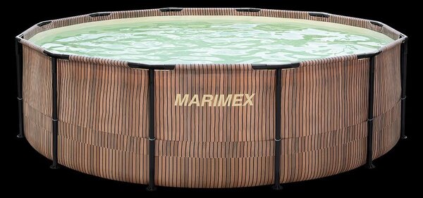 Marimex Florida medence 4,57 x 1,32 m szkimmerrel – TEAK minta
