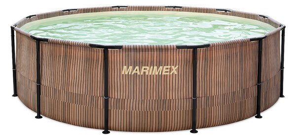 Marimex Florida medence 4,57 x 1,32 m szkimmerrel – TEAK minta