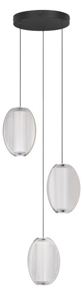 Noir LED több ágú függesztett lámpa