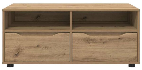 VidaXL TV szekrény fiókkal Artisan tölgy 100 x 48 x 43 cm Faanyag