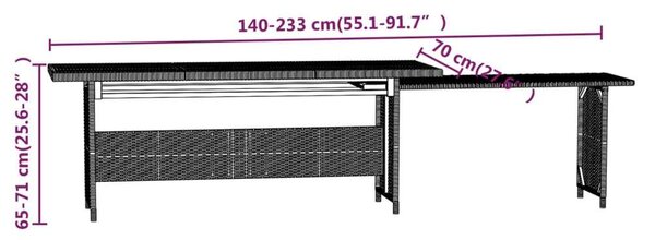 6 részes szürke polyrattan kerti ülőgarnitúra párnákkal