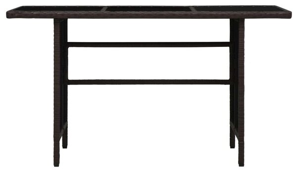 VidaXL Polyrattan Kerti Bútorgarnitúra - 3 részes