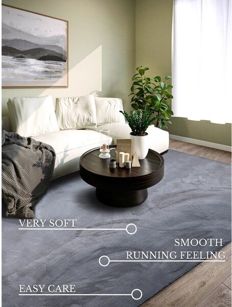 Antracitszürke szőnyeg 120x170 cm Leon – Villeroy&Boch
