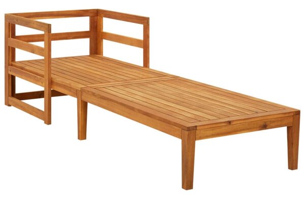VidaXL Akácfa Napozóágy - Kényelmes - 202cm