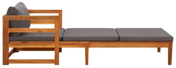 VidaXL Akácfa Napozóágy - Kényelmes - 202cm