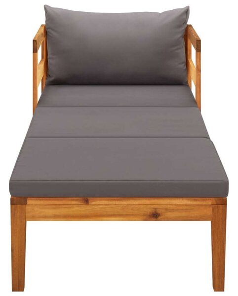 VidaXL Akácfa Napozóágy - Kényelmes - 202cm