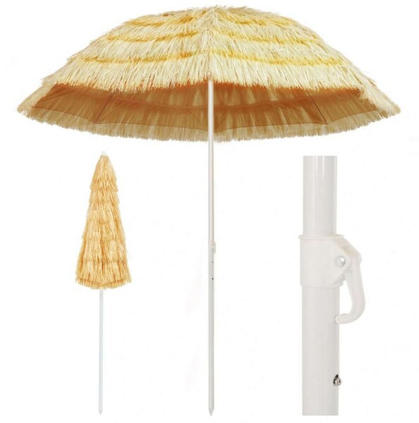 Strandnapernyő - Hawaii Stílus - 240 cm