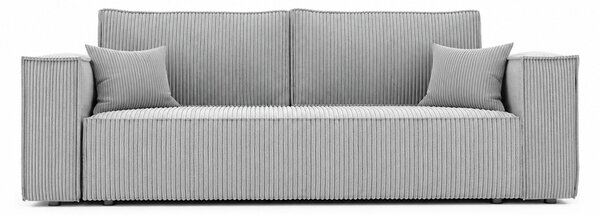 BALI ágyneműtartós kanapéágy - szürke Poso