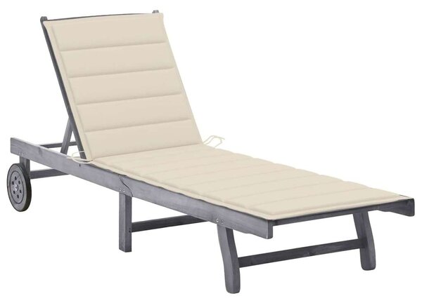 VidaXL Akácfa Napozóágy - 200 cm