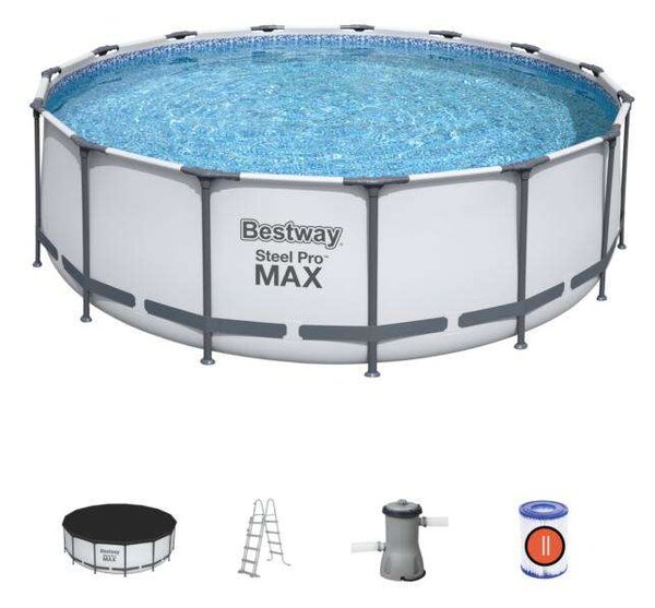 Bestway Steel Pro MAX Medence Szett - 4,57x1,22m