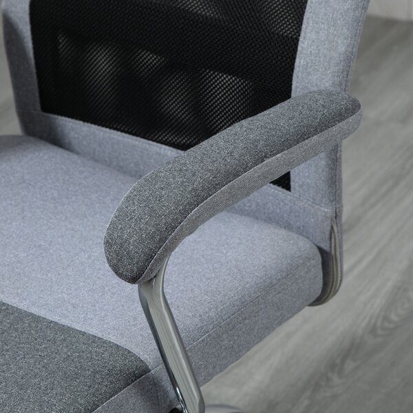 Vinsetto ergonomikus irodai szék, állítható magasságú, 65x60x119-129cm