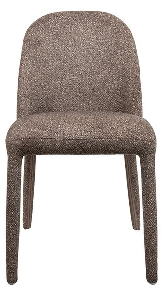 King Home TUYA szék barna poliészter kárpitozott ergonomikus